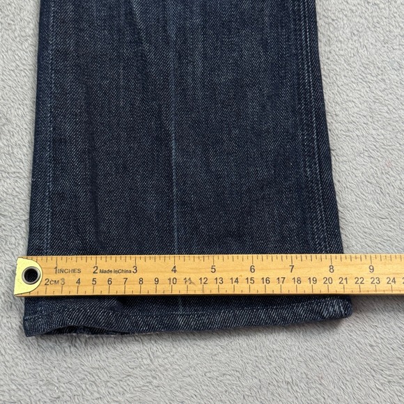7 For All Mankind Flynt Bootcut Dark Wash Jeans Women's Size 26 Great Condition! - Picture 7 of 9